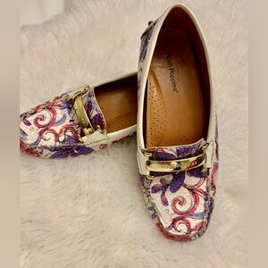 Hush Puppies Women's Multicolor Floral Loafers US 5
